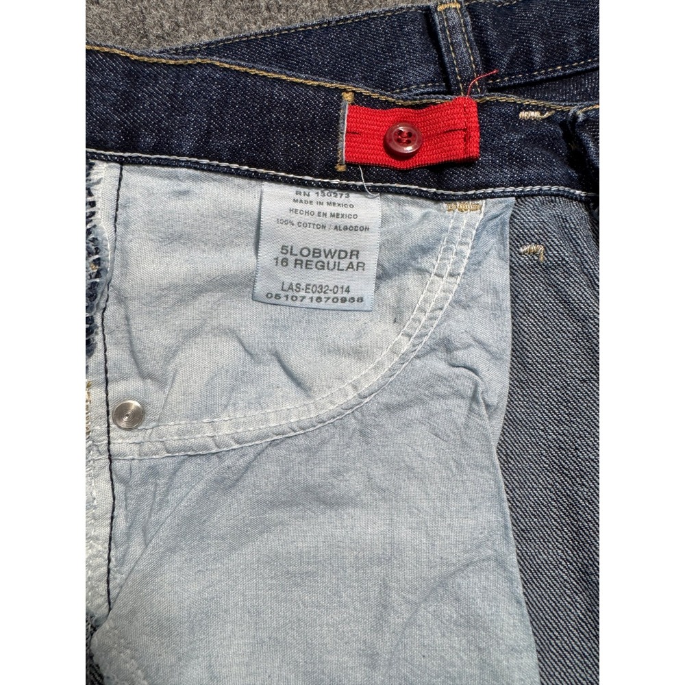 Wrangler Boys Jeans 16 Regular Blue Denim Five Star Classic Loose New 5LOBWDR - Picture 4 of 5